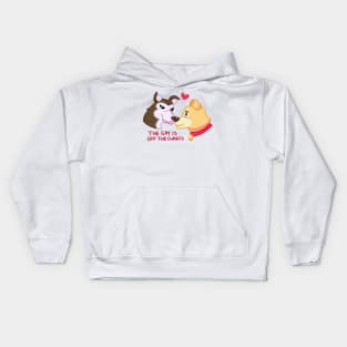 Shibe & Hus Kids Hoodie